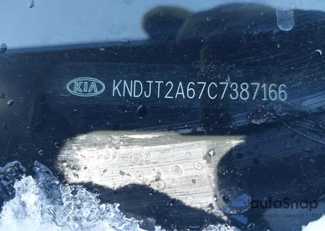 2012 Kia Soul + z USA, uszkodzony, nr VIN KNDJT2A67C7387166